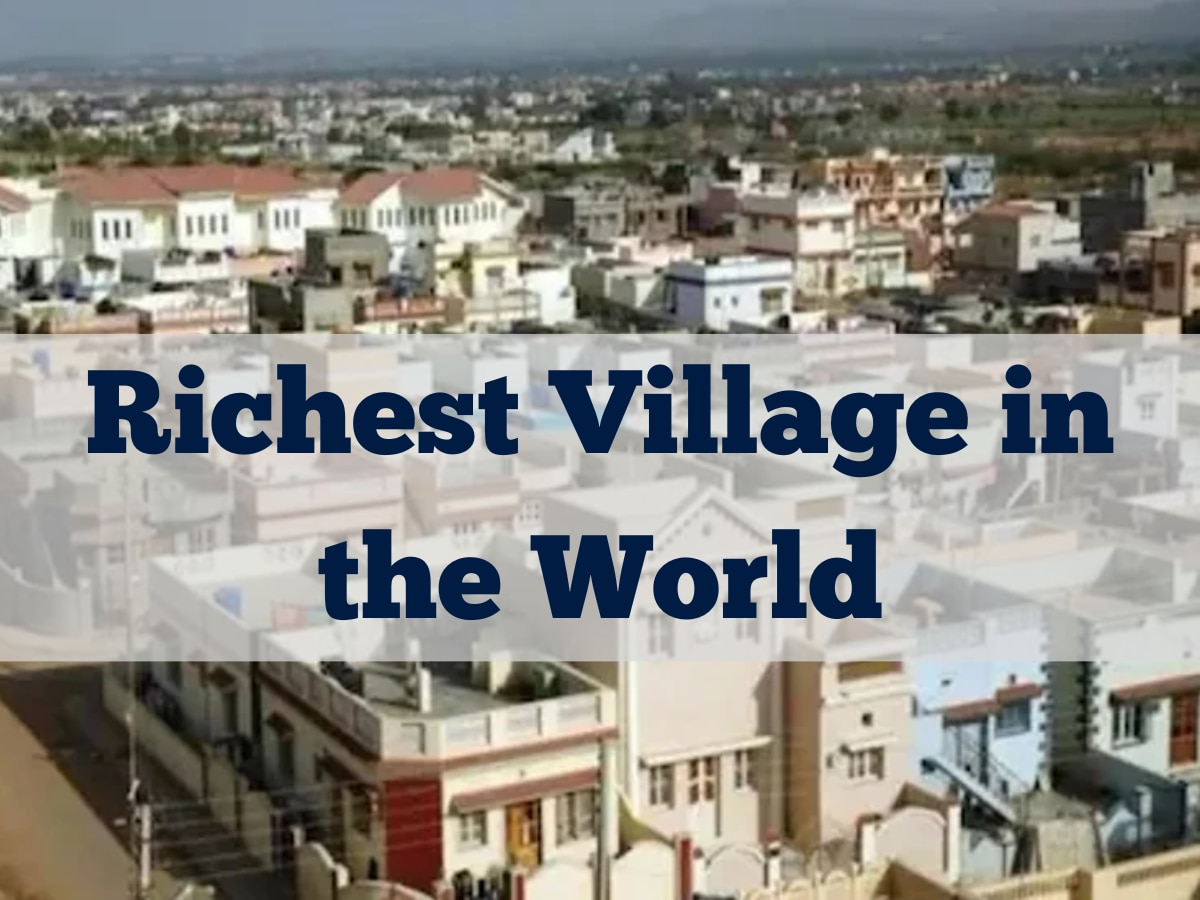 madhapar is the richest village in the world which is situated in india