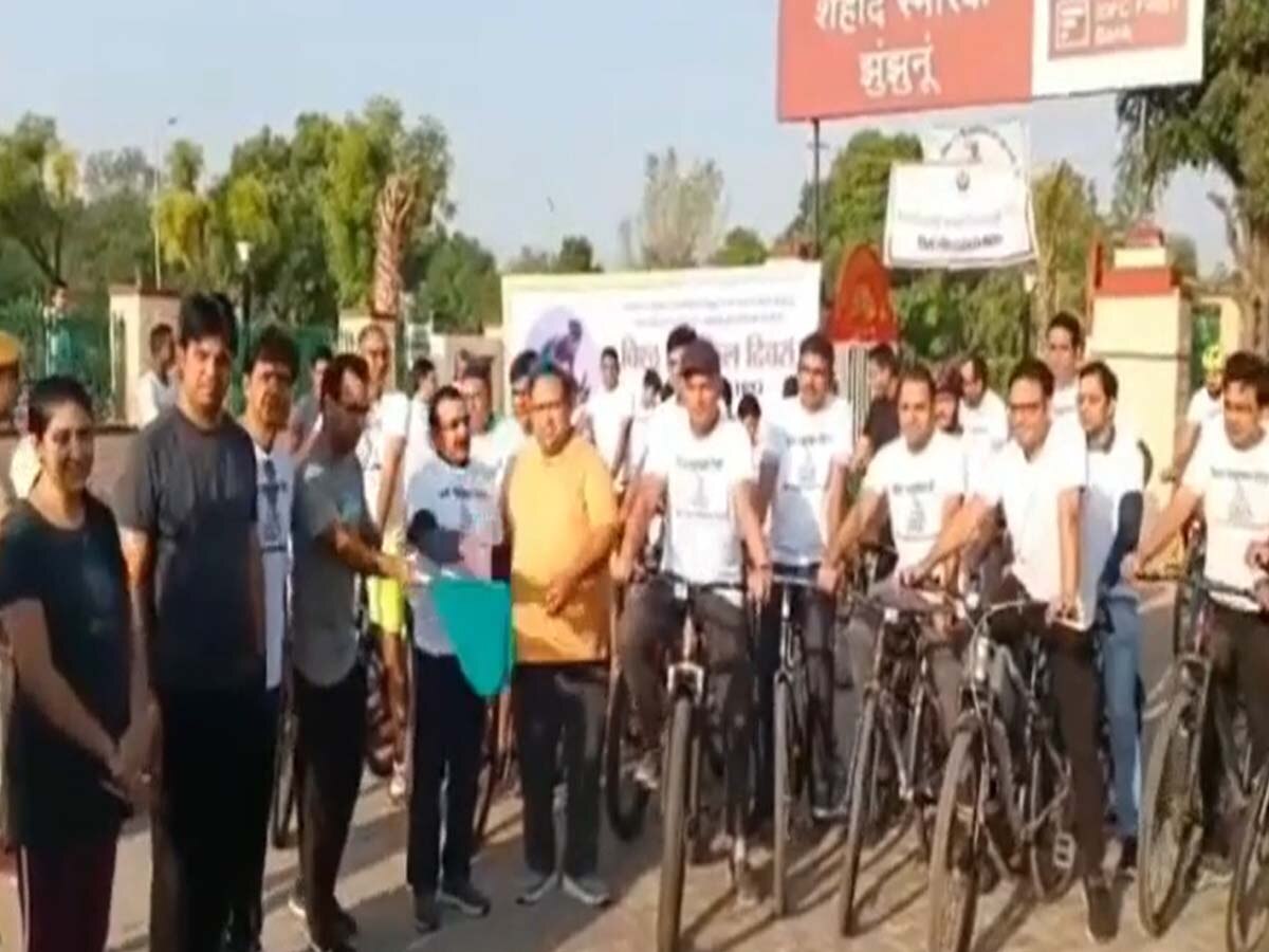World Cycle Day:  आज विश्व साइकिल दिवस,राजस्थान समेत झुंझुनूं में निकली रैली