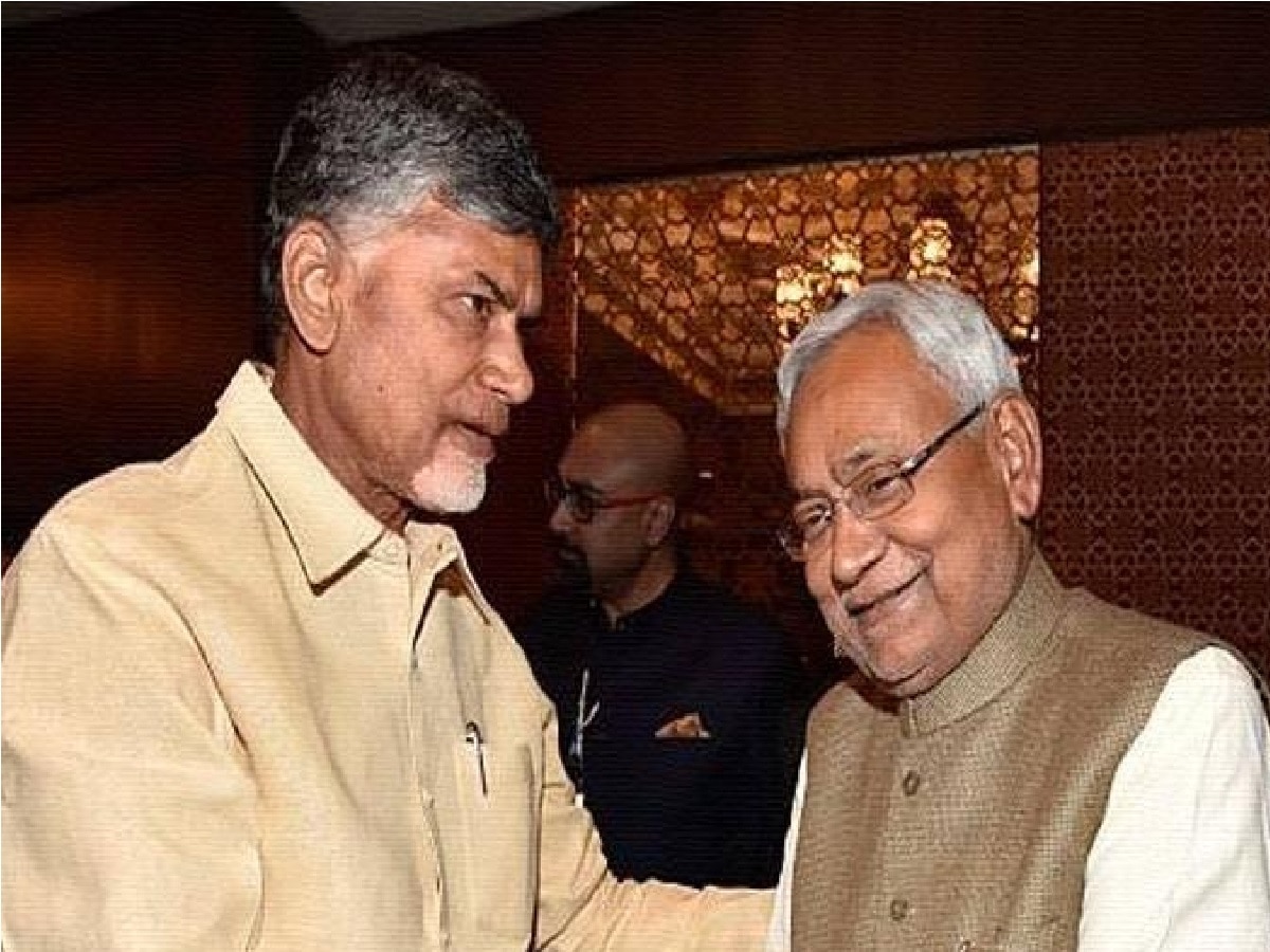 TDP Chief Chandrababu Naidu Deal With Amit Shah Big Blow To Nitish ...