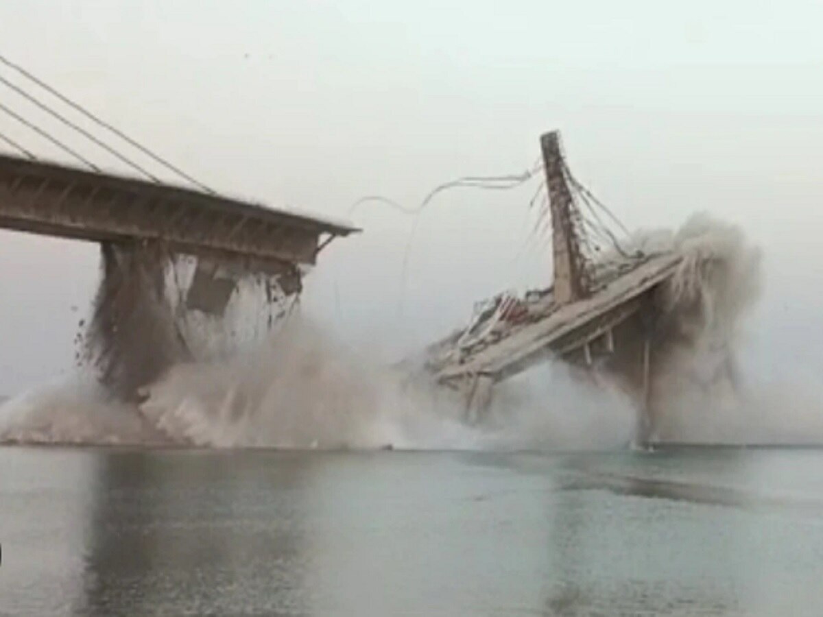 Under construction bridge in Bihar demolished due to design flaws ...