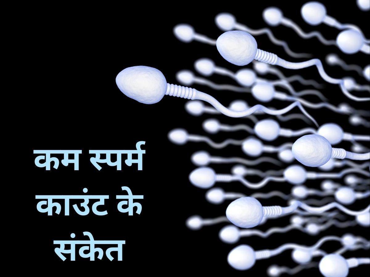 Low sperm count signs could be seen like this men should start eating