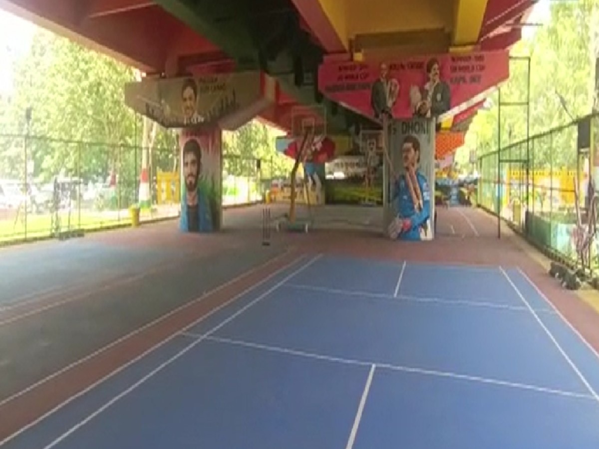 Ghaziabad Sports complex under flyover Cricket will be able to play