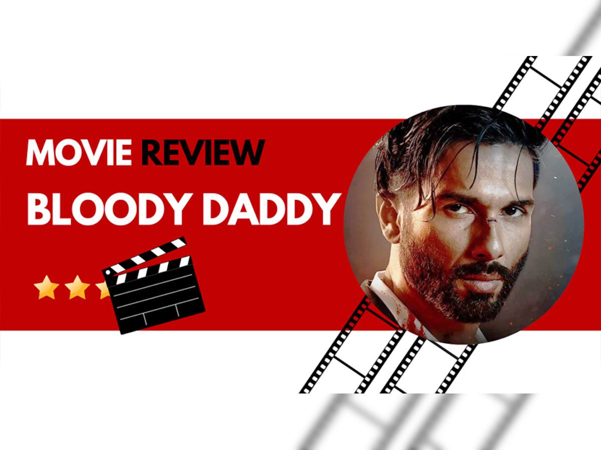 Bloody Daddy Review: फिल्म को शाहिद के स्टारडम का सहारा; इमोशन कमजोर, केवल एक्शन पर जोर