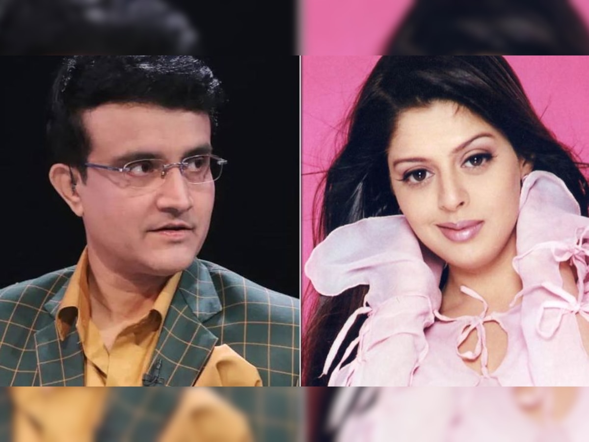 sourav ganguly was in affair with bollywood actress nagma | जब इस शादीशुदा क्रिकेटर से जुड़ा Nagma का नाम, एक्ट्रेस ने कह दी थी ऐसी बात! | Hindi News, सिनेमा