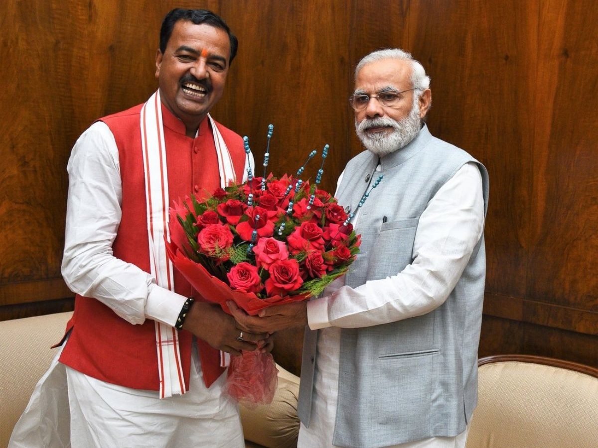 PM Modi and Keshav Prasad Maurya