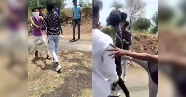 Rajasthan Banswara a young man was beaten with kicks and punches Video Viral | Banswara News : बांसवाड़ा में एक युवक के साथ लात-घूसों से पिटाई, Video Viral | Zee News Hindi