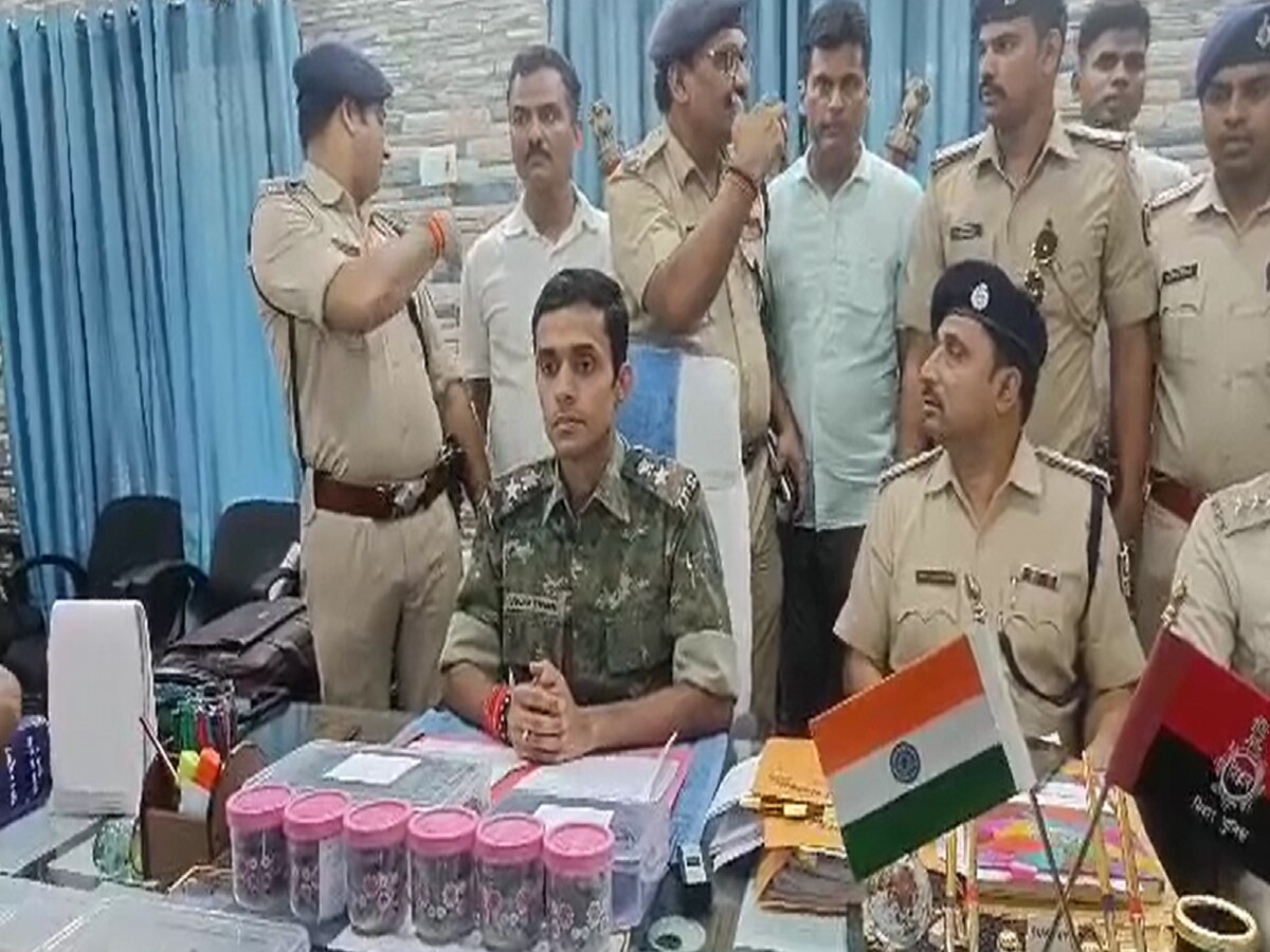 समस्तीपुर पुलिस ने जिले के 9 लूटकांड का किया खुलासा, पांच अपराधी गिरफ्तार