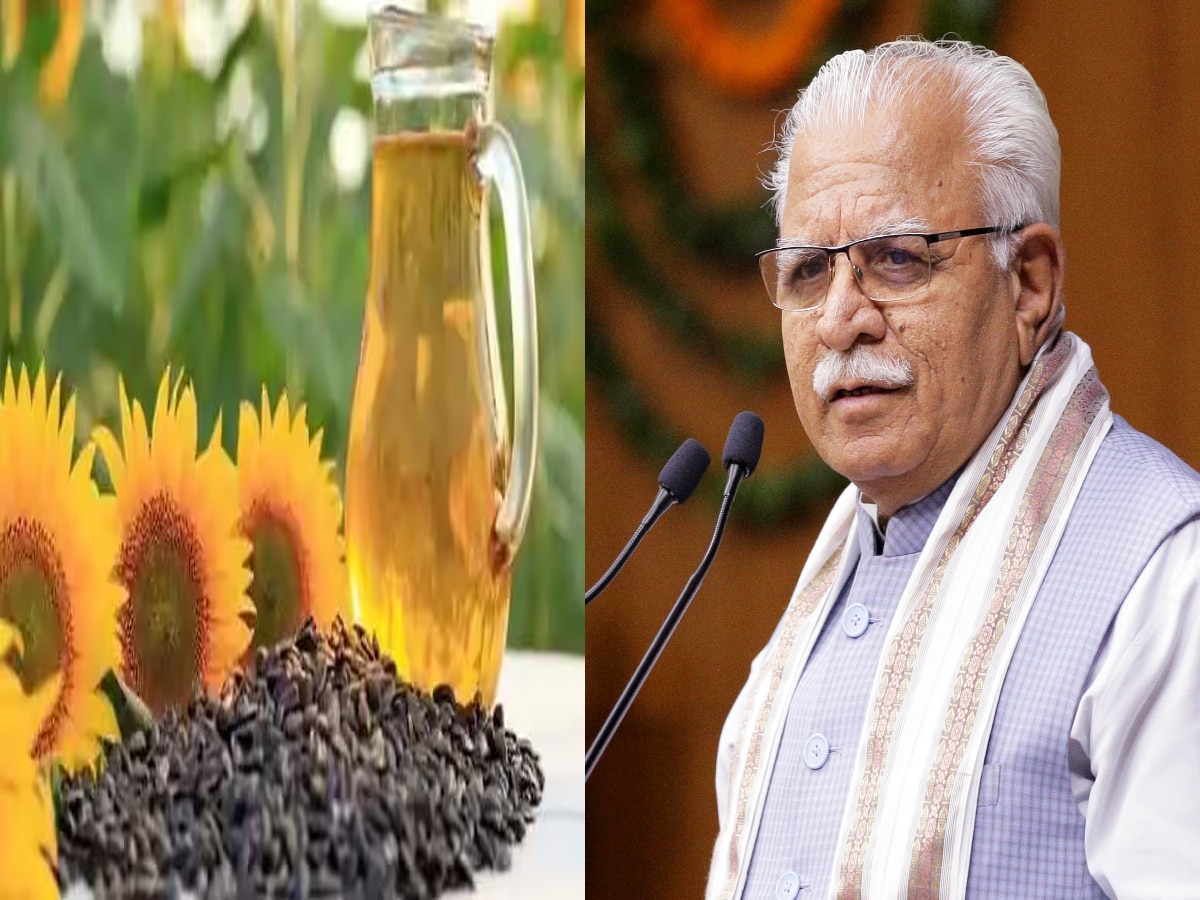 Manohar lal Big Announcement: किसानों के लिए खुशखबरी, इस जिले में बनेगा सूरजमुखी तेल का कारखाना