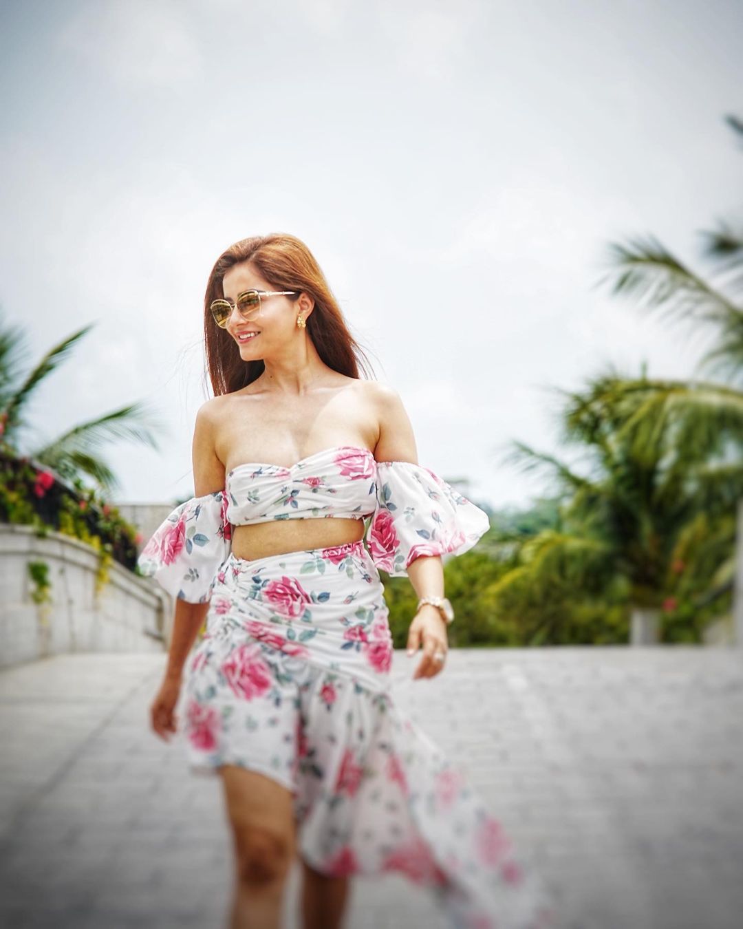 Rubina Rey Rubina Dilaik car accident actress given health update