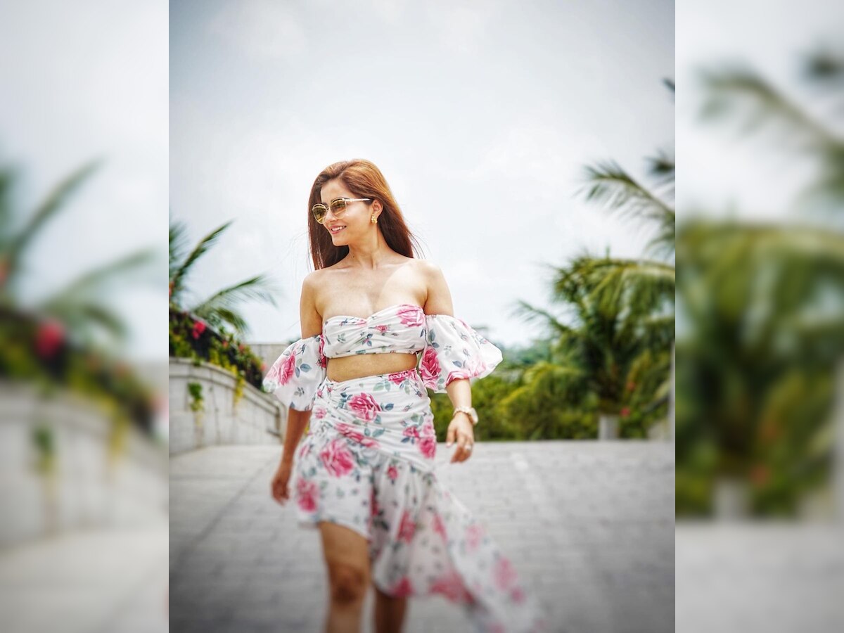 Rubina Dilaik car accident actress given health update