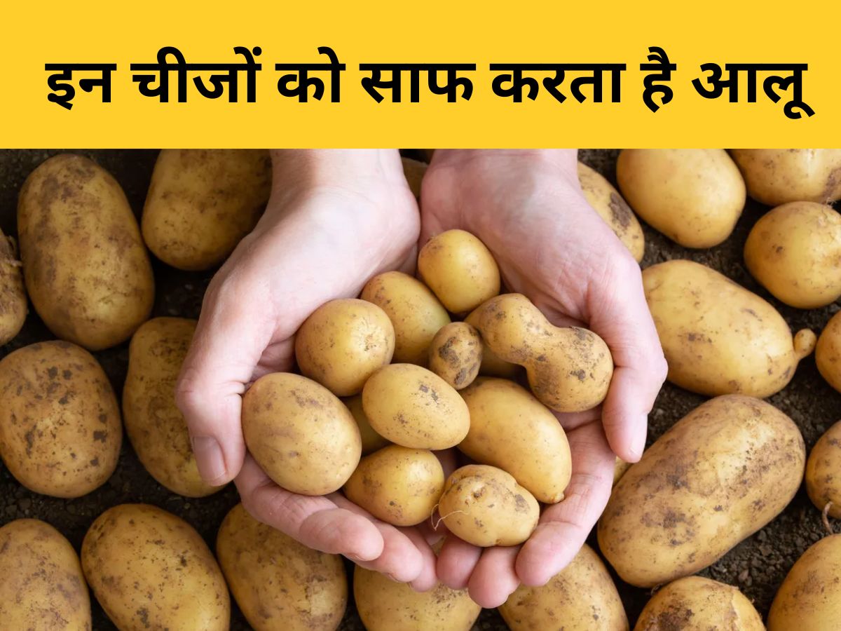 How To Use Potato For Cleaning Aalu ki Madad Se Saaf karen Silver