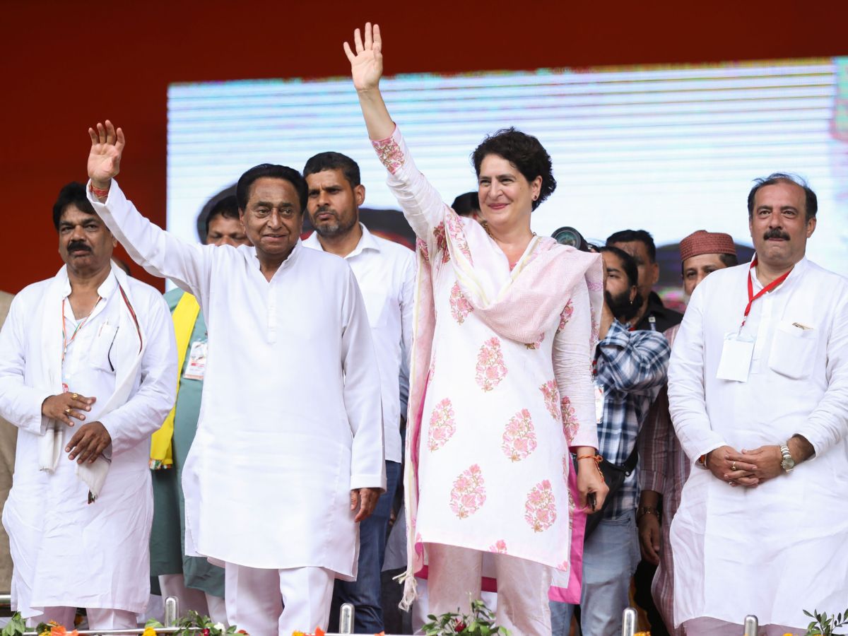MP ELECTION 2023: कांग्रेसी चुनाव प्रचार अभियान की शुरुआत, प्रियंका ने साधा BJP पर निशाना