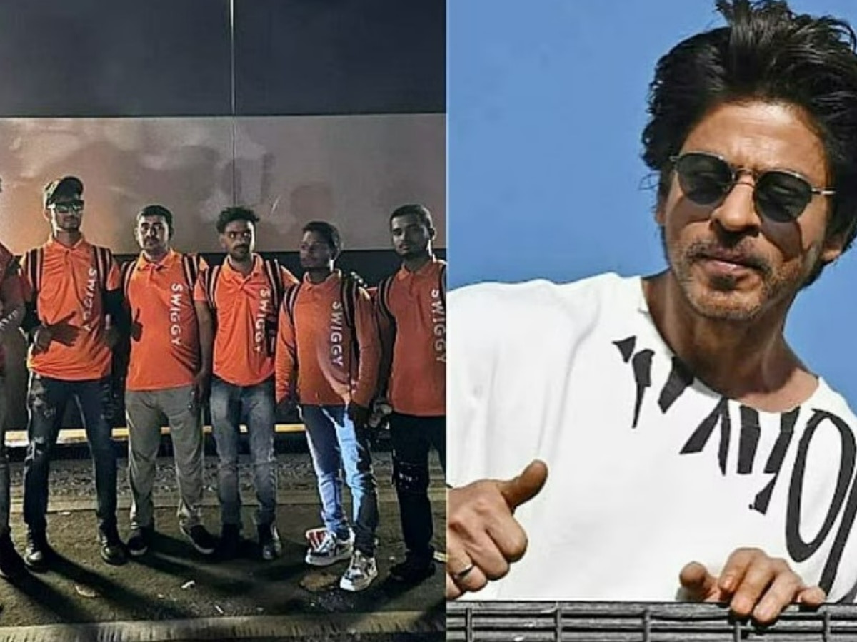 Shahrukh Khan ने किया ट्वीट में लिखा कुछ ऐसा, मन्नत पहुंच गए स्वीगी के 7 डिलिवरी बॉय