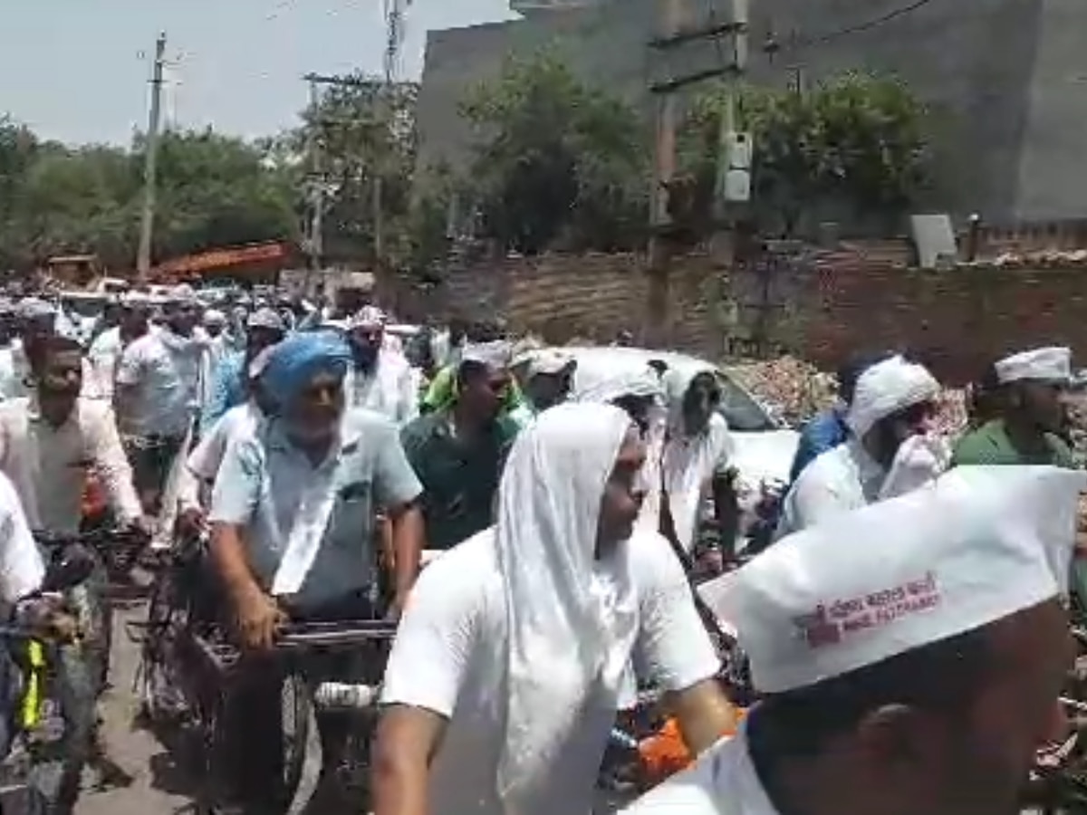 Fatehabad OPS Protest: पुरानी पेंशन बहाली के लिए फतेहाबाद पहुंची साइकिल यात्रा, 23 जून को ज्ञापन सौंपकर होगी खत्म