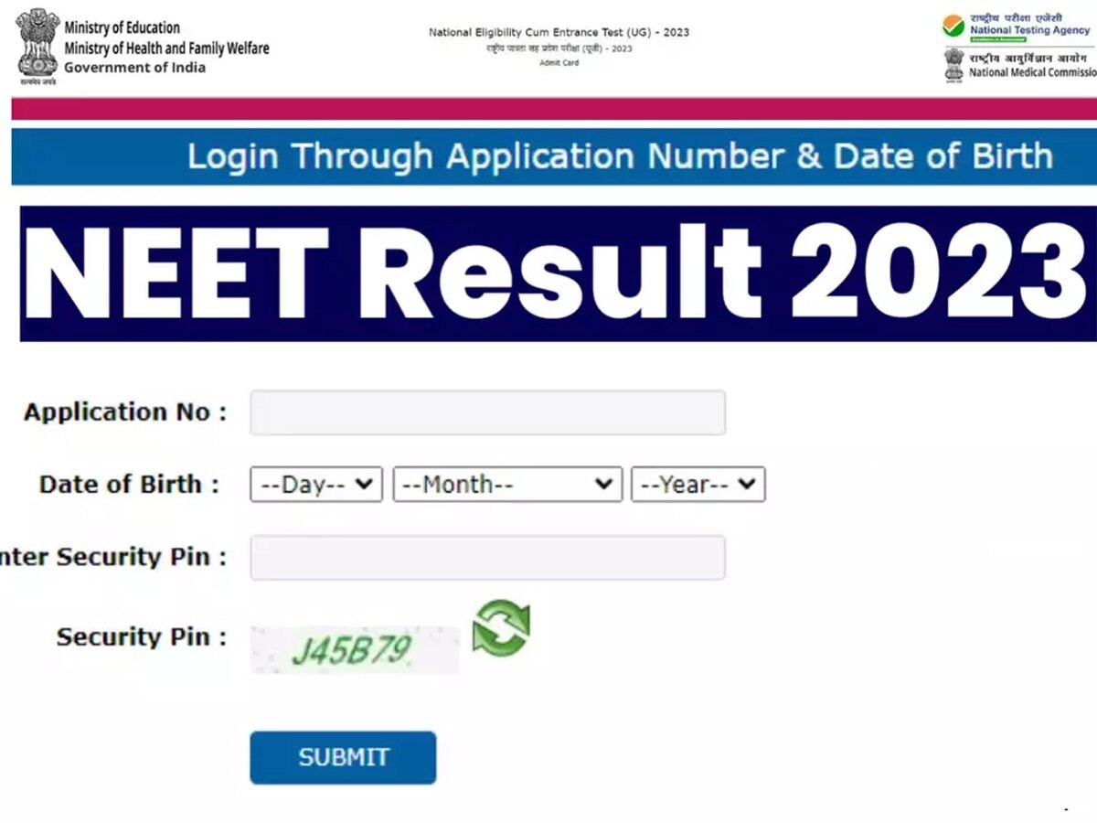 NEET Result: जारी हुआ मेडिकल इंट्रेंस NEET-UG 2023 का रिज्लट, 3 बच्चों को मिले 99.99% नंबर्स