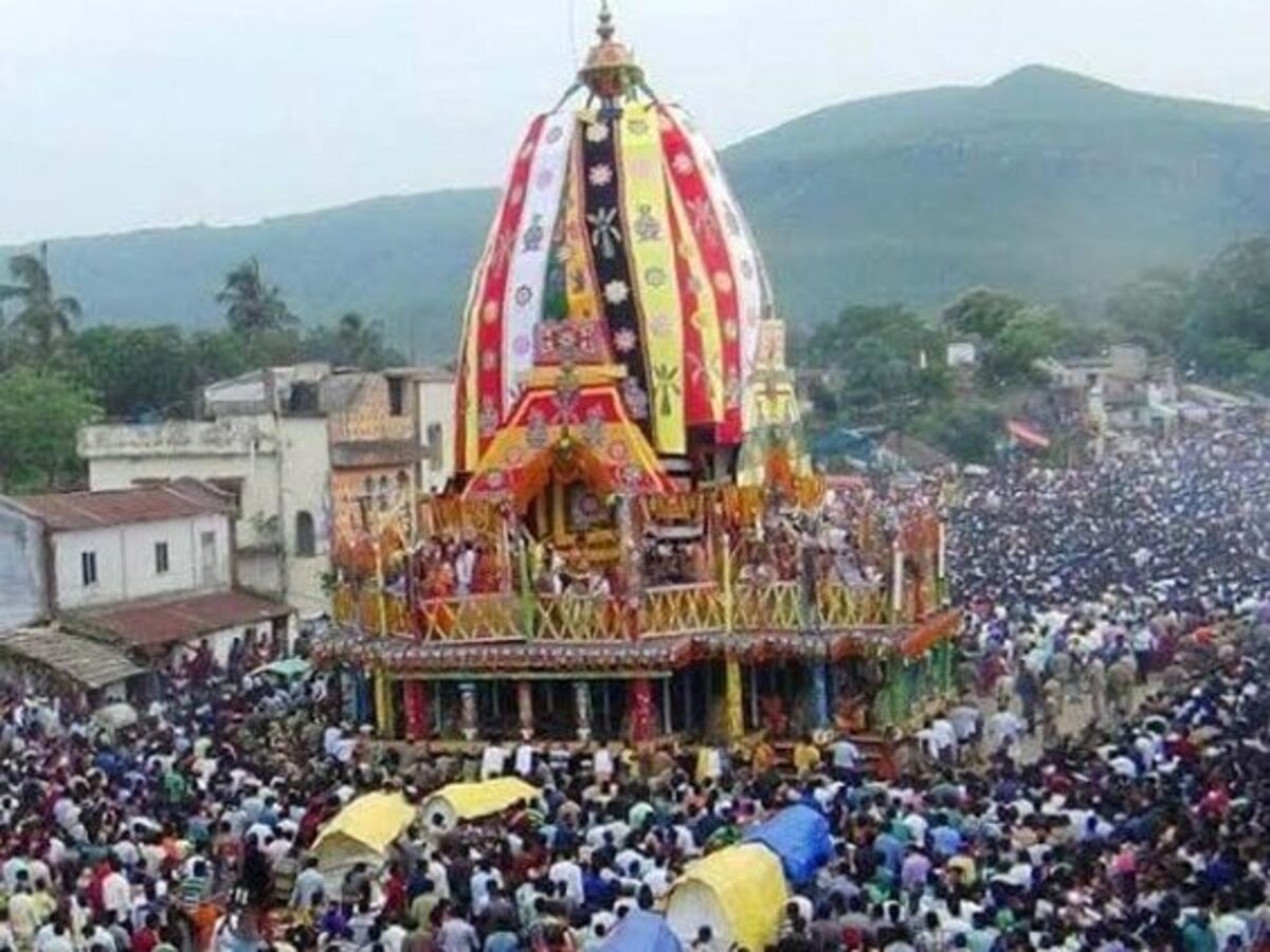 Keonjhar Rath Height: ବିଶ୍ୱର ବୃହତ୍ତମ କାଠ ରଥ; ଶିଆଳି ଲତାରୁ ପ୍ରସ୍ତୁତ ଦଉଡି ହୁଏ ରଥ ଟଣା 