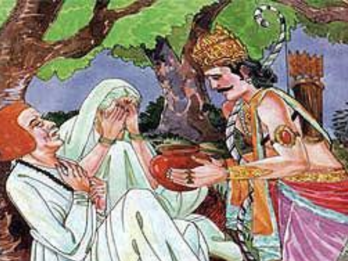 Aaj ki Dharmik kahani for ram exile King Dasaratha was cursed by this