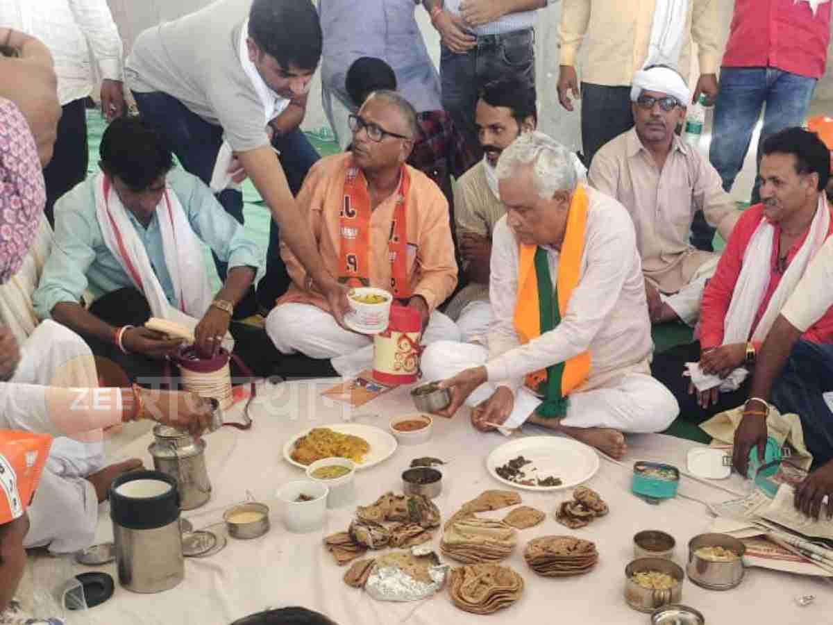 मीणा हाई कोर्ट में किरोड़ी ने भाजपा कार्यकर्ताओं के साथ खाया टिफिन, कहा- राजस्थान में स्थापित होगी BJP सरकार