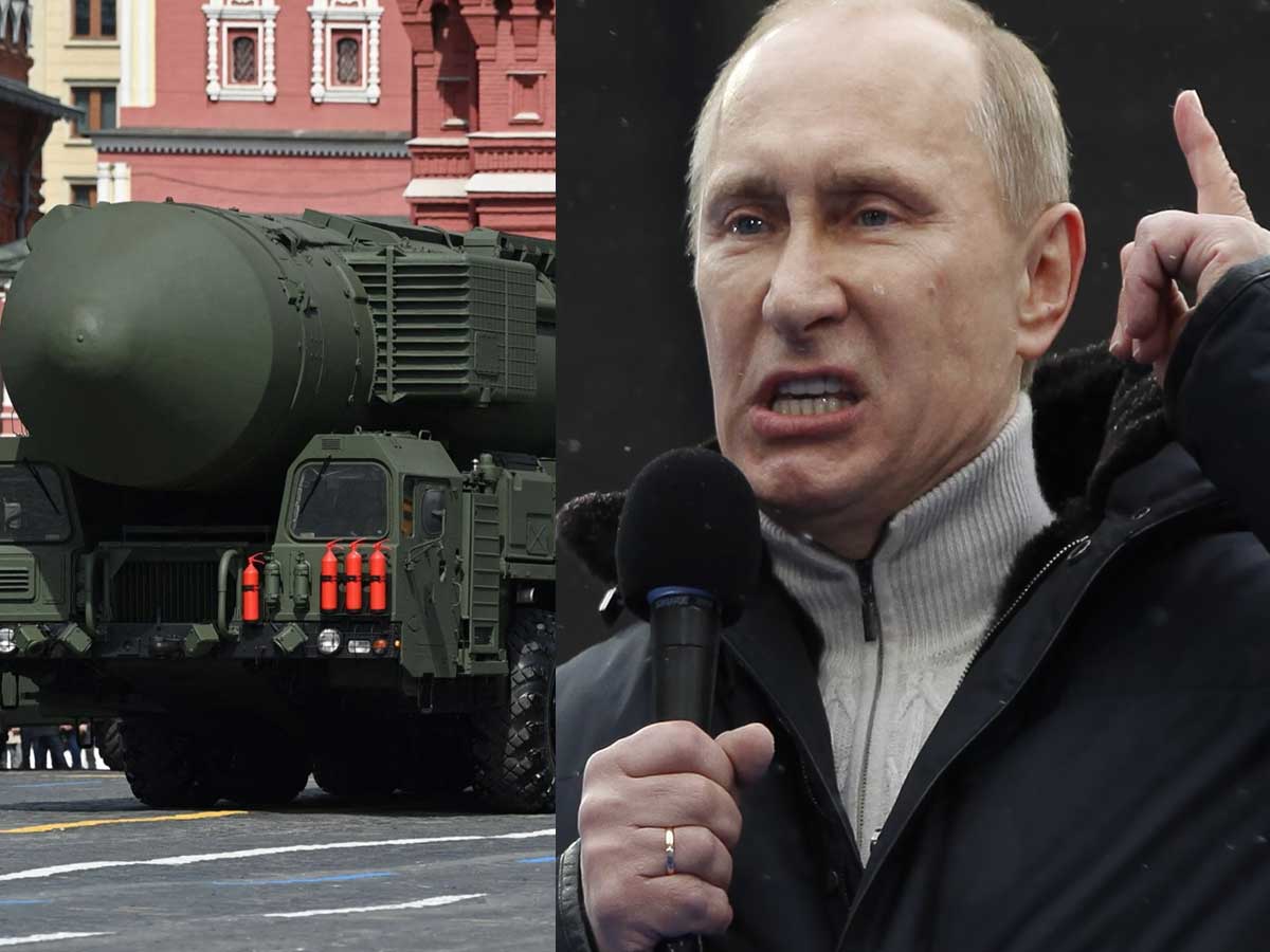 Putin Says Russia Positions Nuclear Bombs In Belarus If West Threatens ...