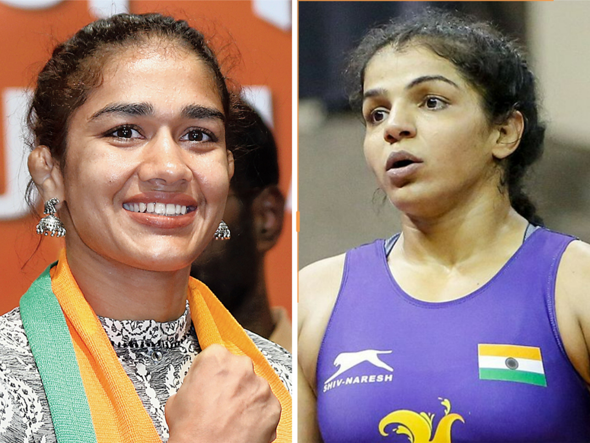 पहलवानों के विरोध में आया नया मोड़, साक्षी और बबीता के बीच इस बात पर हुआ झगड़ा पहलवानों के विरोध में आया नया मोड़, साक्षी और बबीता के बीच इस बात पर हुआ झगड़ा