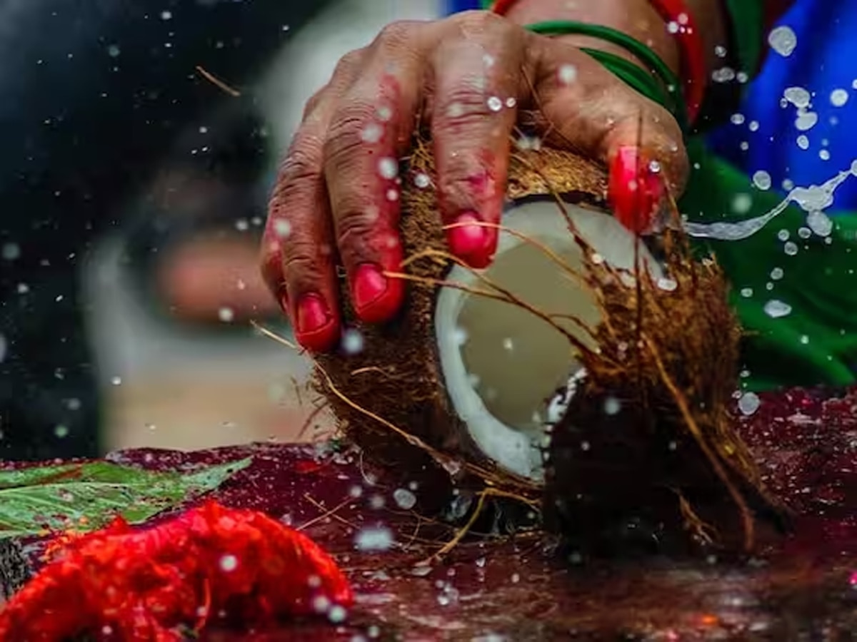 महिलाएं क्यों नहीं फोड़ती हैं नारियल, जानिए क्या है कारण-Why women do not break coconut, know what is the reason