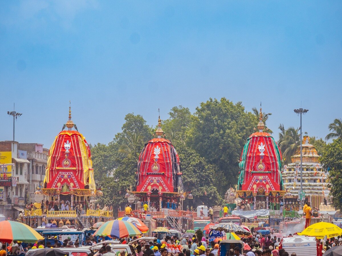 Puri Rath Yatra 2023: ଗୁଣ୍ଡିଚା ମନ୍ଦିରରେ ପହଞ୍ଚିଲା ତିନିରଥ, ଆସନ୍ତକାଲି ଠାରୁ ମିଳିବ ଆଡପ ଅବଢା