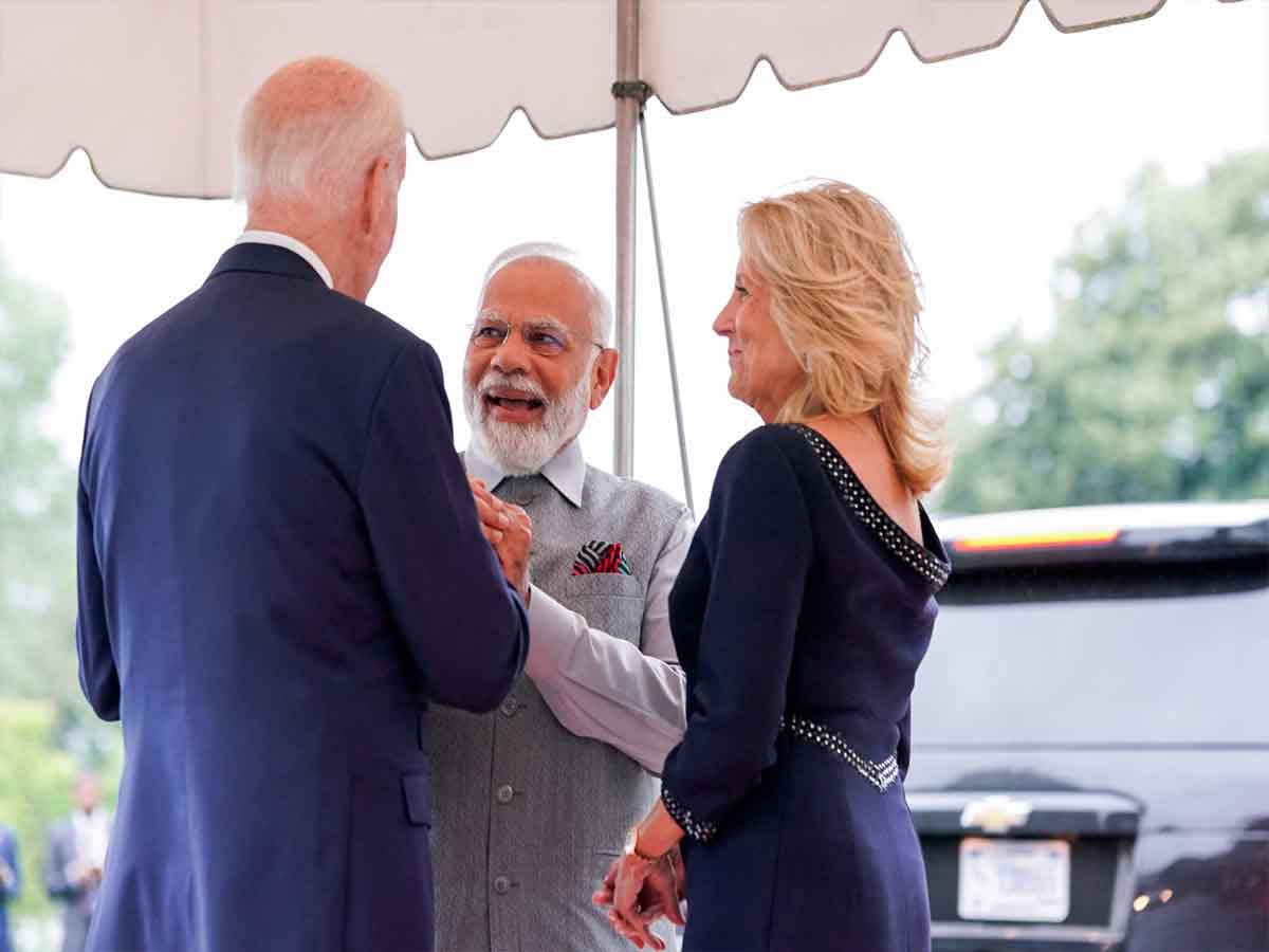 व्हाइट हाउस में PM मोदी ने बाइडन के साथ किया डिनर, अमेरिका की फर्स्ट लेडी को दिया 7.5 कैरेट का ग्रीन डायमंड