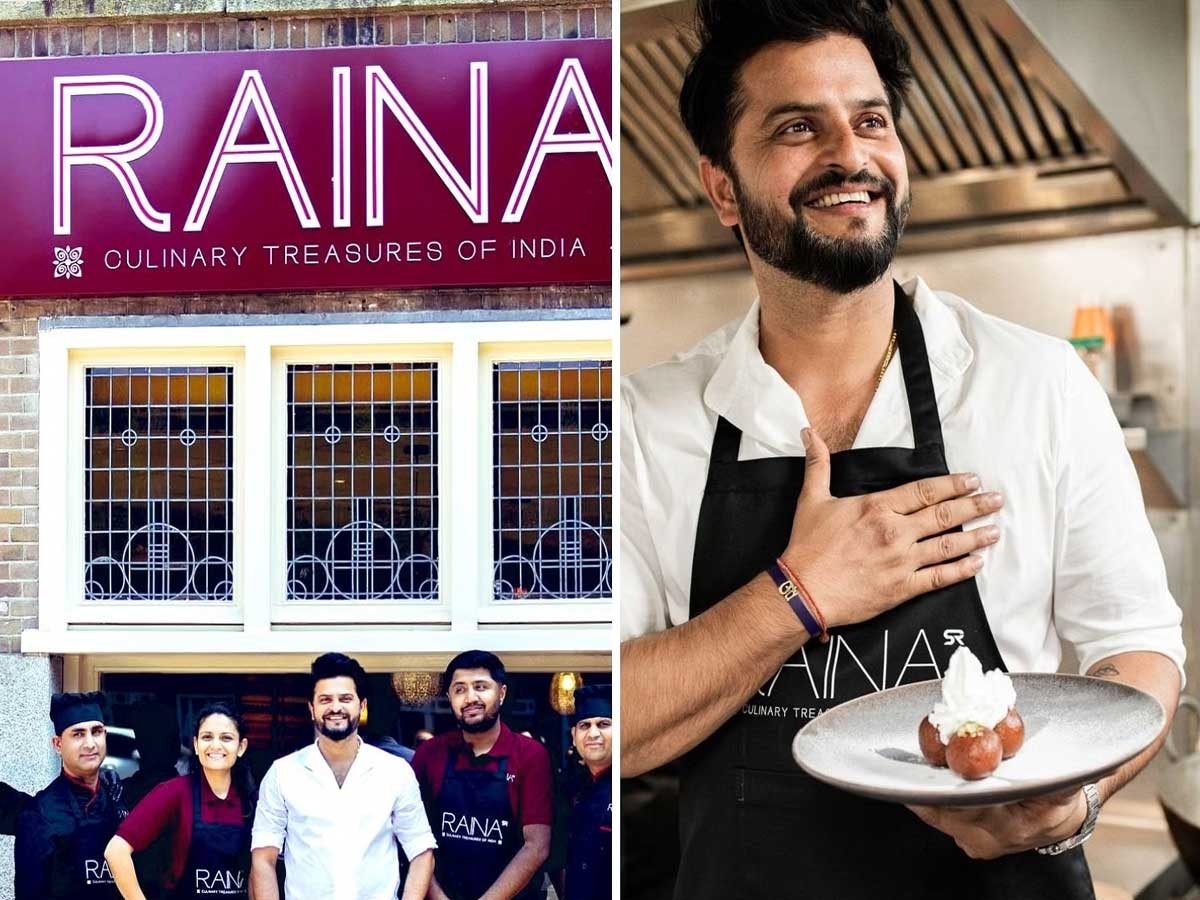 Cricket legend Suresh Rainas new Raina restaurant is a tribute to ...