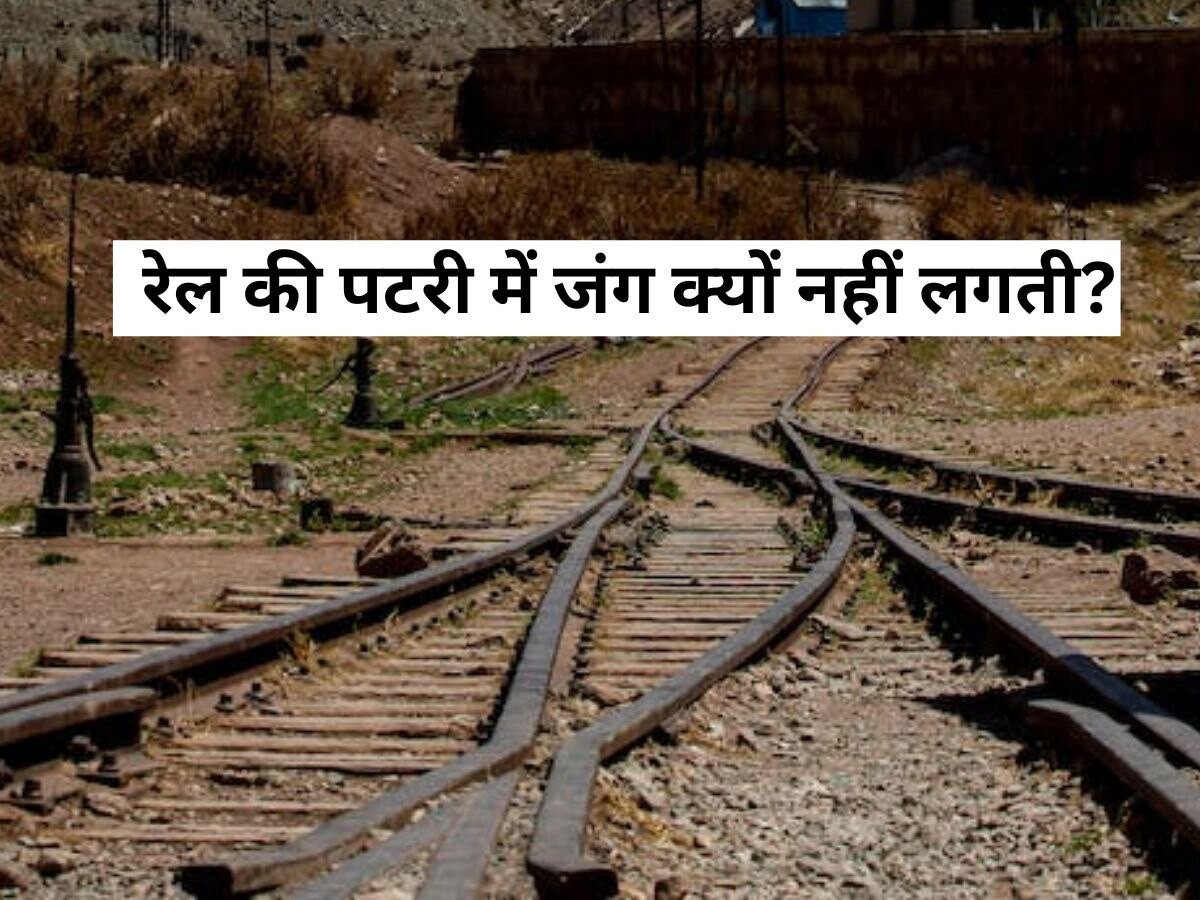 Indian Railway: रेल की पटरी में जंग क्यों नहीं लगता, जान लीजिए..वजह हैरान कर देगी
