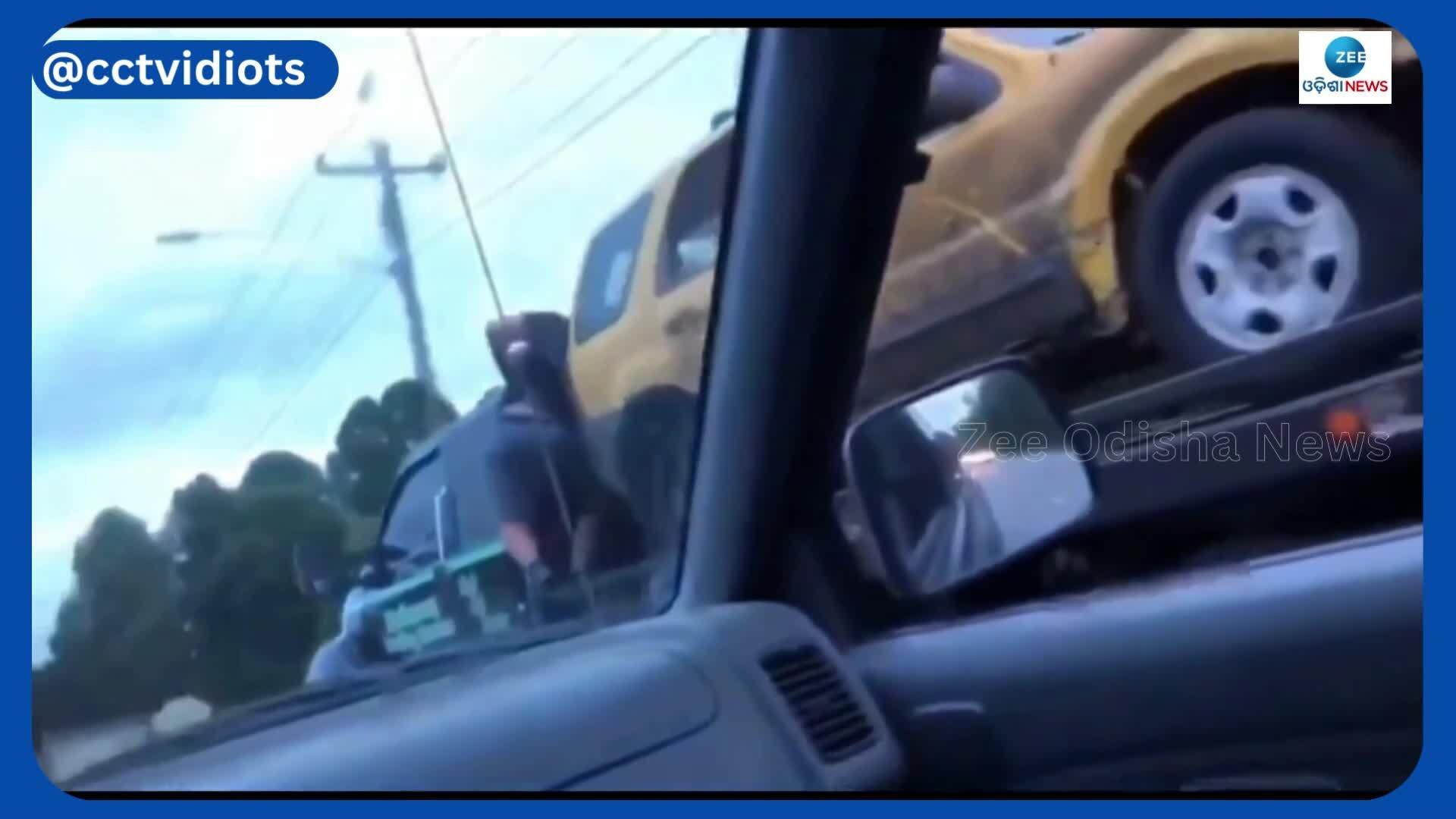 Man Steal His Car From Moving Tow Truck Video Gone Viral On Social ...