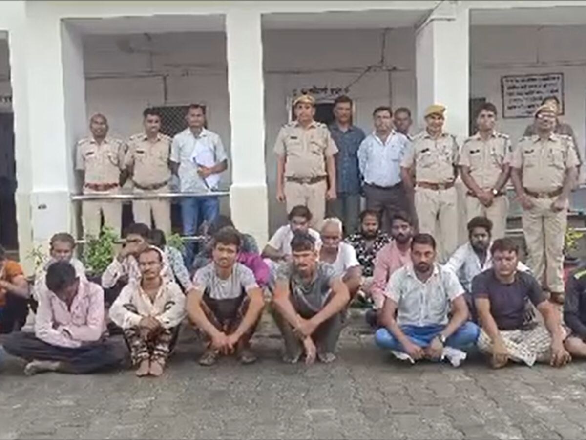 Rajasthan: भीलवाड़ा पुलिस ने अपराधियों के खिलाफ एक्शन, 46 बदमाशों के विरुद्ध की कार्रवाई