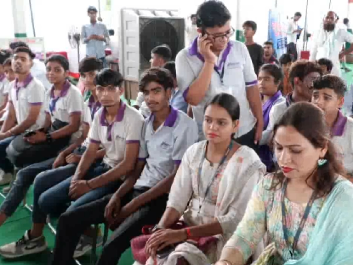 Nuh Rozgar Mela: रोजगार मेले में बेरोजगारों को मिली नौकरी, 3200 से अधिक युवाओं ने किया रजिस्ट्रेशन 