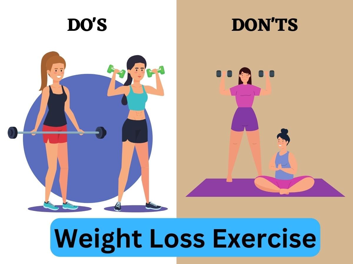 Weight Loss: वजन घटाने वाले व्यायाम करते समय महिलाओं को क्या करना चाहिए और क्या नहीं