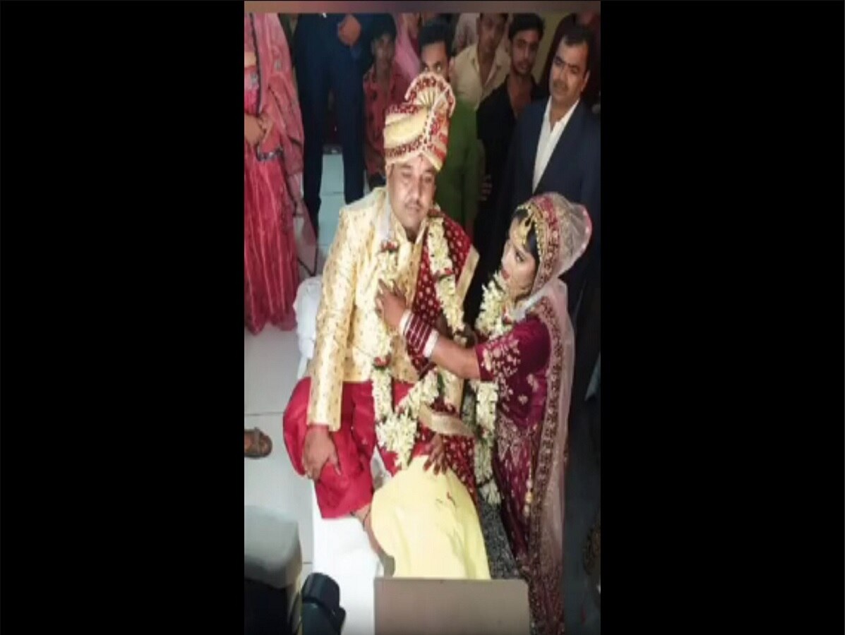 Grooms Hip Slipped In The Accident Yet Tilakotsav And Wedding Rituals Were Completed On Time