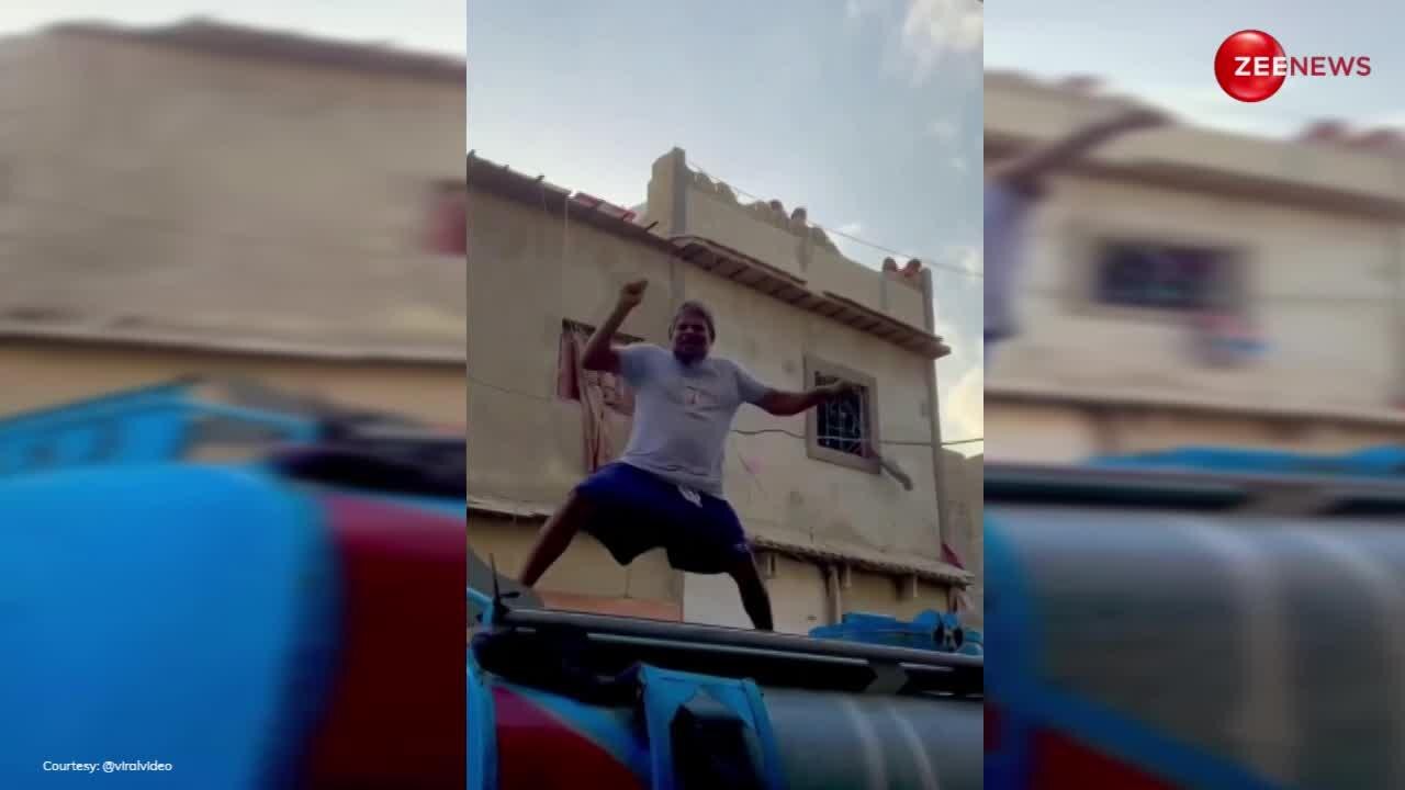 uncle hilarious dance on water tanker people gave shocking reaction ...