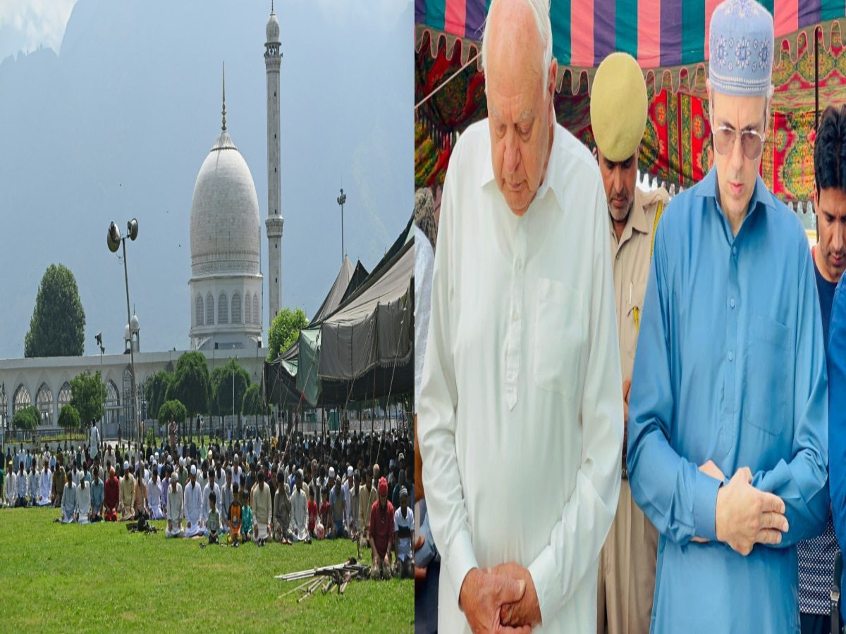 Eid-Ul-Adha In J&K:  जम्मू-कश्मीर में ईद-उल-अज़हा की रौनक़; LG मनोज सिन्हा ने दी मुबारकबाद