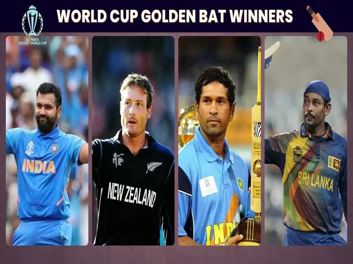 ICC World Cup Golden Bat Winner ICC Cricket World Cup Golden Bat