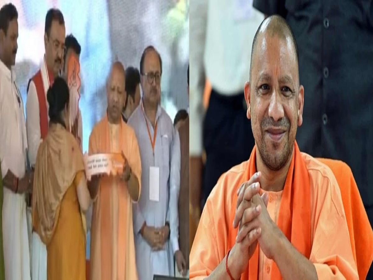 up cm yogi handed over keys of flats to beneficiaries 76 flats built on ...