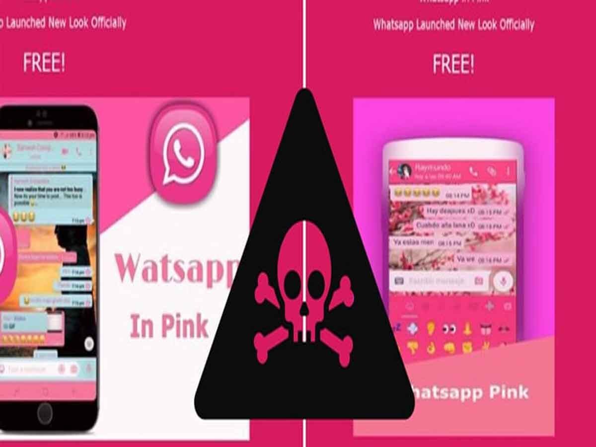 pink WhatsApp Scam