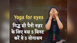 डेली 5 मिनट करें एक्सपर्ट द्वारा बताए गए ये 6 योगा, पावर वाला चश्मा हो जाएगा दूर