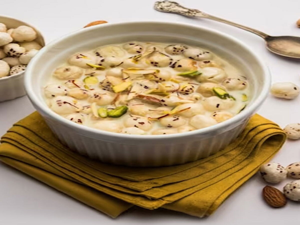 Health News Benefits Of milk makhana dudh ke sath makhana khane ke