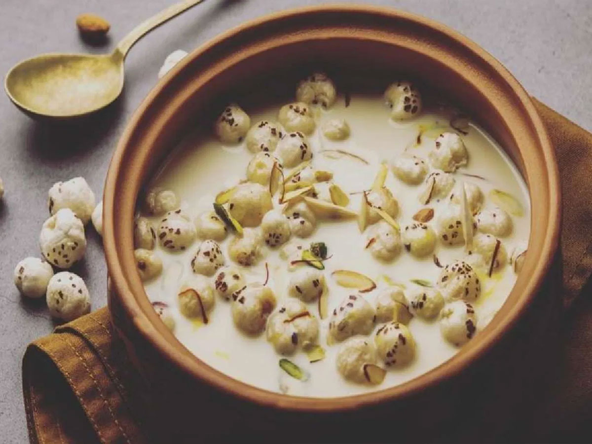 Health News Benefits Of milk makhana dudh ke sath makhana khane ke