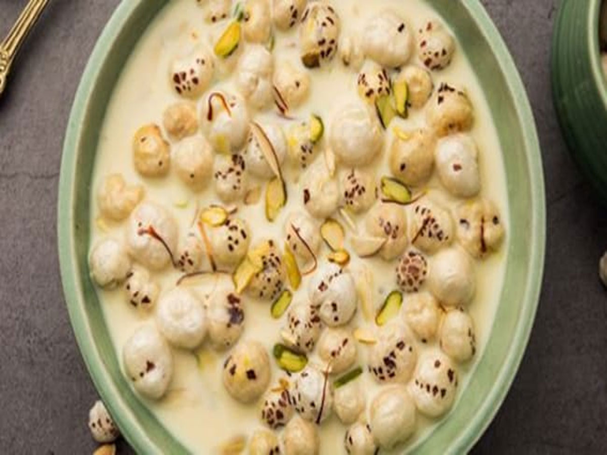 Health News Benefits Of milk makhana dudh ke sath makhana khane ke