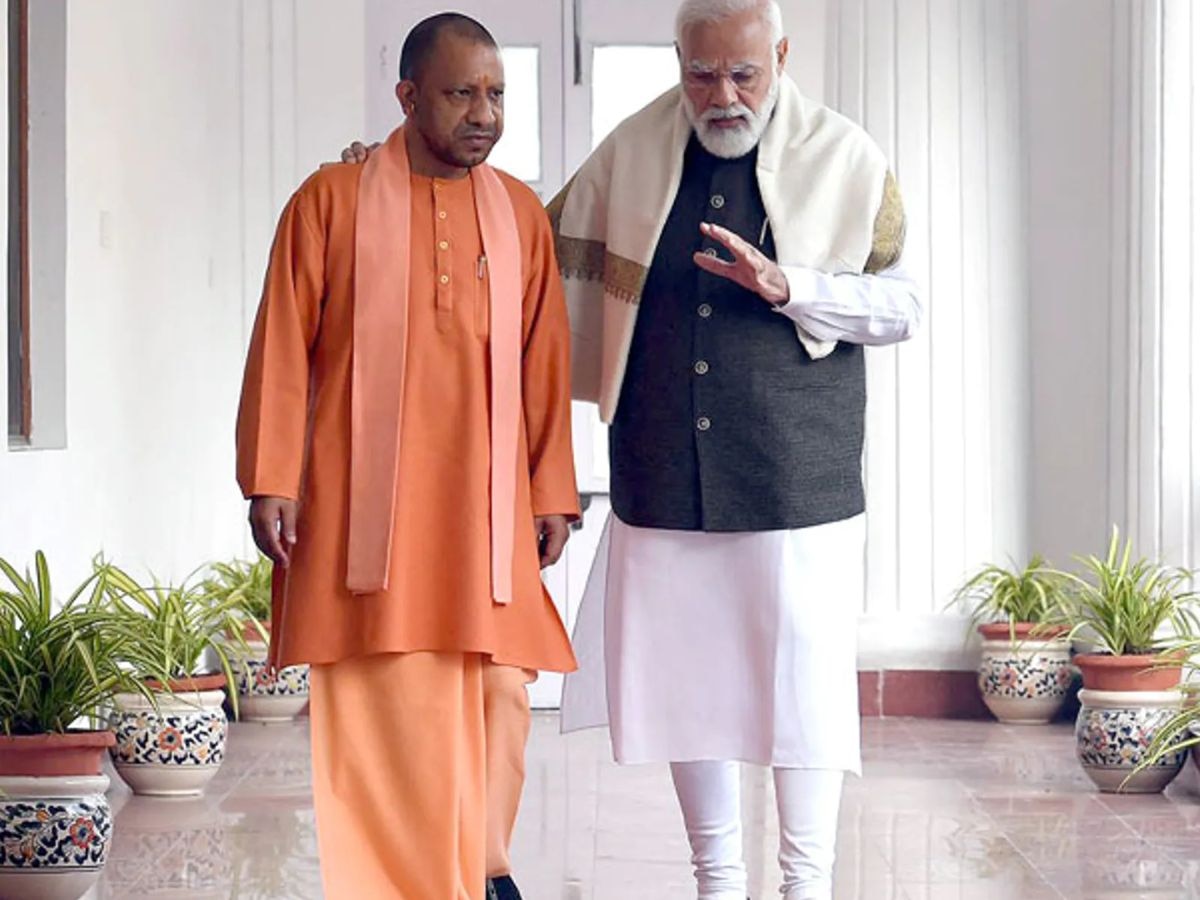 CM Yogi Adityanath and PM Modi