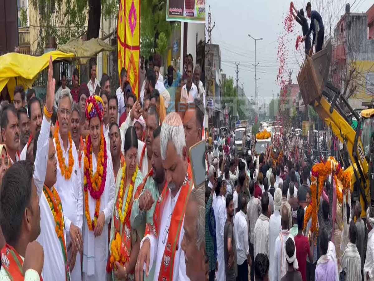 प्रदेश उपाध्यक्ष  बनने के बाद पहली बार सुखबीर सिंह जौनापुरिया पहुंचे टोक, JCB से पुष्प वर्षा कर  किया स्वागत