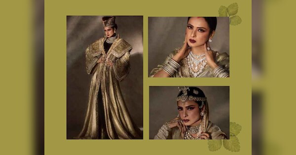 Rekha stunning photoshoot for vogue arabia magazine |Rekha Stunning ...