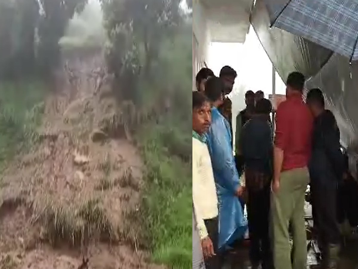 Himachal Pradesh Weather: लगातार हो रही बारिश से शिमला में गिरा मकान, तीन लोगों की गई जान 