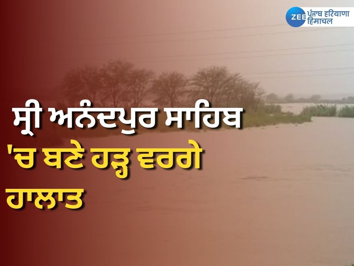 Punjab News: ਸ੍ਰੀ ਅਨੰਦਪੁਰ ਸਾਹਿਬ 'ਚ ਹੜ੍ਹ ਵਾਲੇ ਹਾਲਾਤ! ਤਸਵੀਰਾਂ ਦੇਖ ਕੇ ਹੋ ਜਾਵੋਗੇ ਹੈਰਾਨ