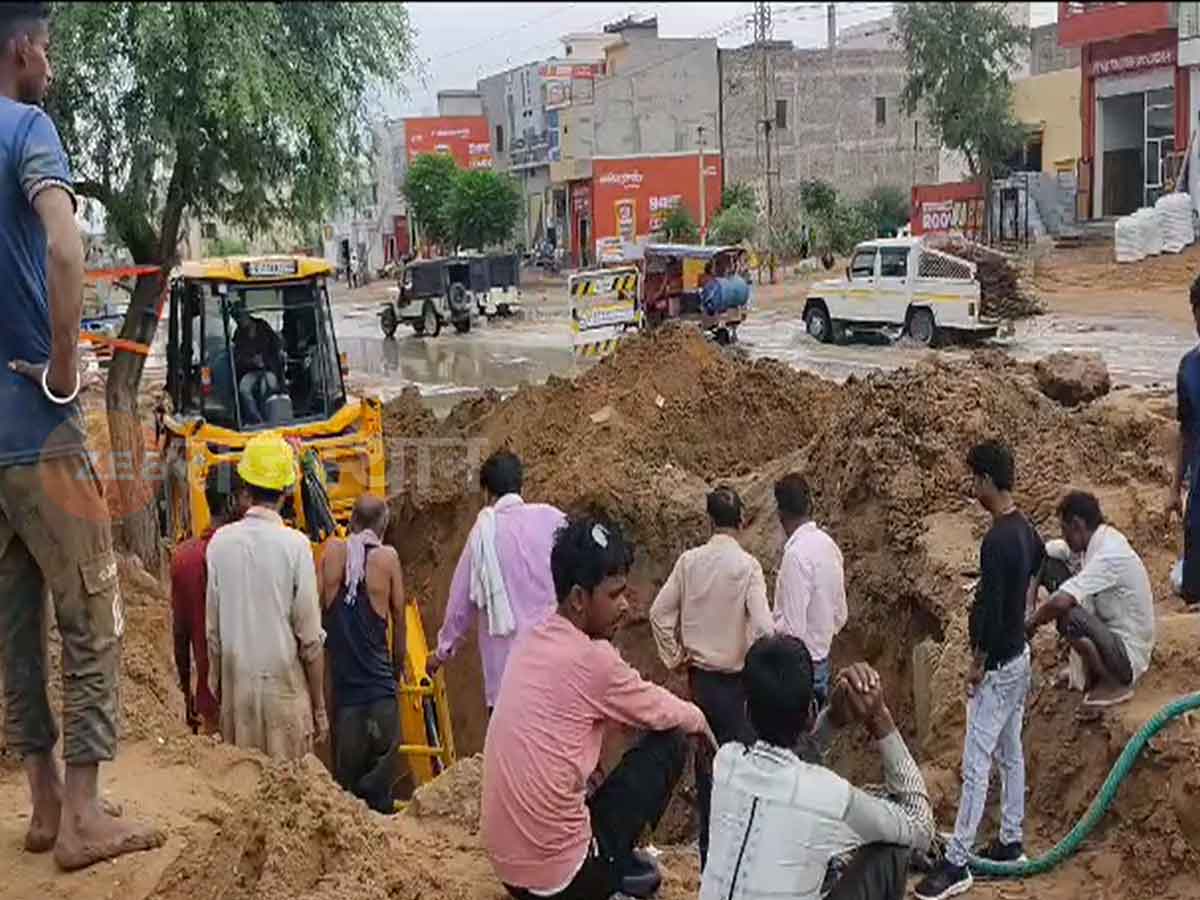 Churu News Water crisis in Sardarshahar half of city is in bad