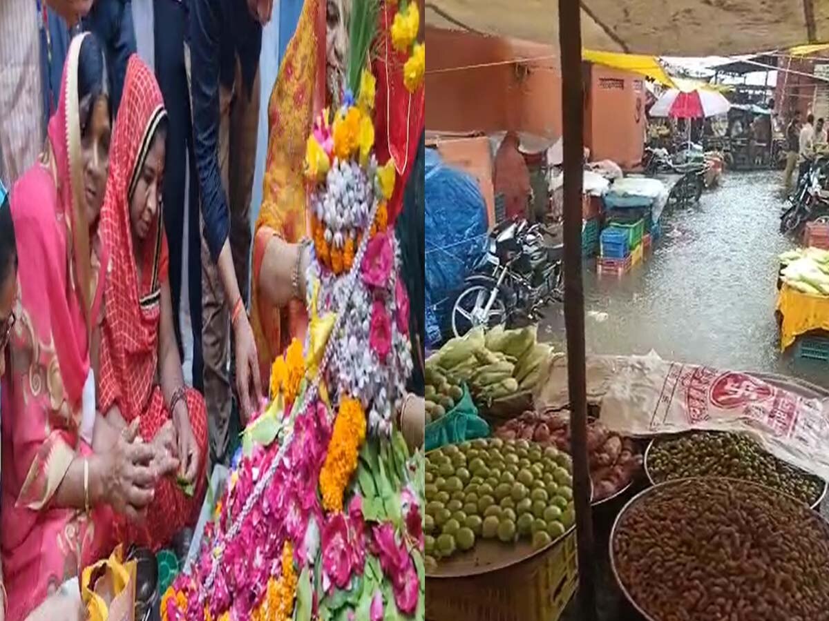 सावन के पहले सोमवार में इंद्रदेव मेहरबान, राजस्थान में बारिश जारी,ऑरेंज अलर्ट के बीच मंदिरों में उमड़ी भीड़